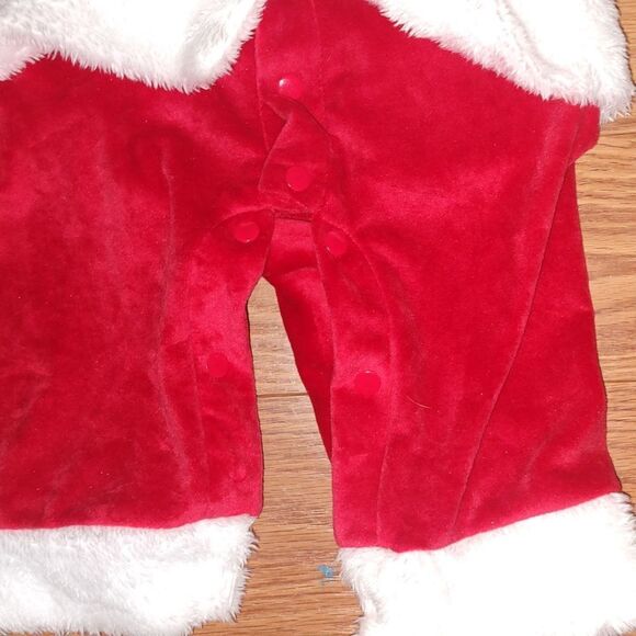 Big Elephant infant boys Santa outfit with santa hat  Sz 70 (3-6 months) NWT - Picture 4 of 5